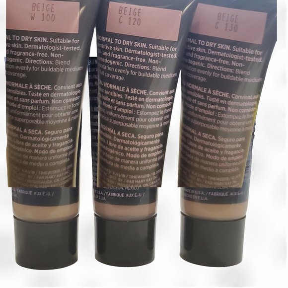 Beige C 130 (Cool) Luminous 3D Foundation Normal to Dry - Mary Kay - Picture 4 of 4